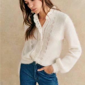 Sezane Angie cardigan NWOT size M